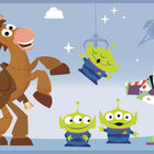 Papel De Parede Disney Toy Story Azul Di1019bd D - Rolo Fecha