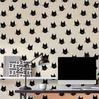 Papel De Parede - Diversos - Mod 133 Gatos Pretos - 60x300cm