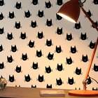 Papel De Parede - Diversos - Mod 133 Gatos Pretos - 60x300cm