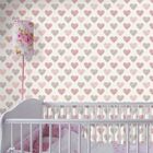 Papel De Parede Drawn Hearts - 0 50 X 2 50 Metros