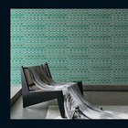 Papel De Parede Edantex Avalon 1 - Geométrico Verde (brilho D