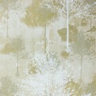 Papel De Parede Edantex Avalon 2 - Árvores Bege (leve Brilho)