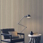 Papel De Parede Edantex Unique - Ripado Marrom Claro (leve Br