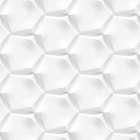 Papel De Parede Efeito Gesso 3d Geométrico Colmeia  12m