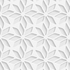 Papel De Parede Efeito Gesso 3d Geométrico Flor 2 15m