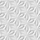 Papel De Parede Efeito Gesso 3d Geométrico Flor 9 15m