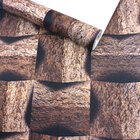 Papel De Parede Efeito Madeira 3d