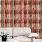 Papel De Parede Efeito Madeira Demolição Colorida Vinil 15m