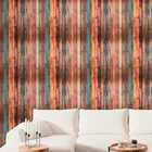 Papel De Parede Efeito Madeira Demolição Colorida Vinil 15m