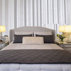 Papel De Parede Elegante Tons De Cinza Com Listras