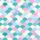 Papel De Parede Escamas Unicórnio - 0 50 X 2 50 Metros