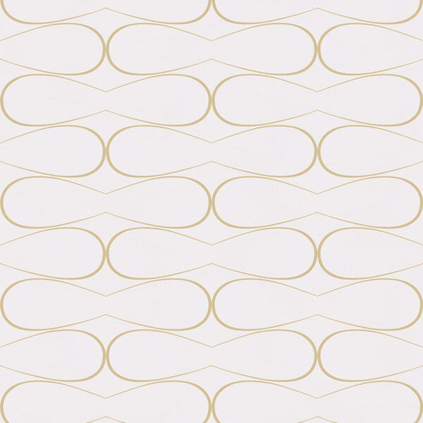 Papel De Parede Essencial - Ess1014 Geometrico Marfim - Rolo