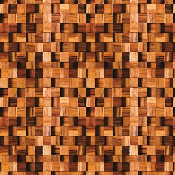 Papel De Parede Estampa De Madeira Ppmad017