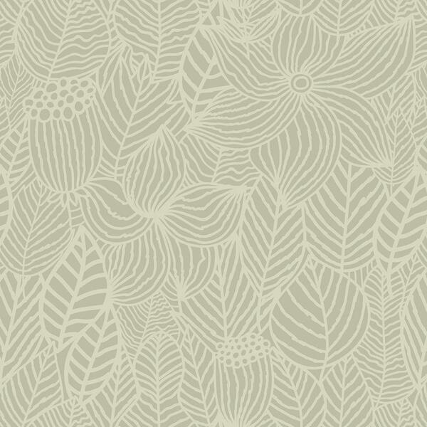 Papel De Parede Estampa Floral Ppflo136