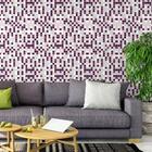 Papel De Parede Estampado Pastilhas Pppas010