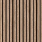 Papel De Parede Estilo Madeira Jatobá Claro Ripado Fino 18m