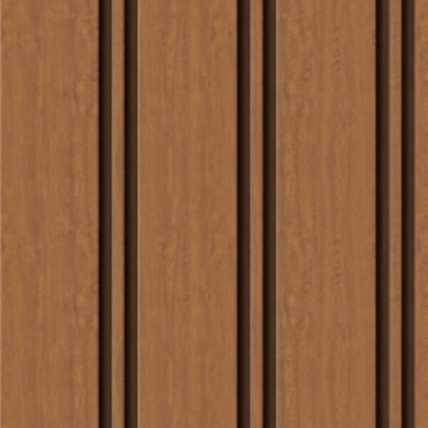 Papel De Parede Estilo Ripado De Madeira Pinus Escura 10m