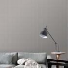 Papel De Parede Europeu Liso Cinza Lavável Quarto 4m²