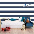 Papel De Parede Faixas Vigilio - 0 50 X 3 00 Metros