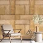 Papel De Parede Ferro Amarelo-60x300cm