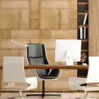 Papel De Parede Ferro Amarelo-60x300cm