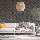 Papel De Parede Ferro Preto-60x300cm