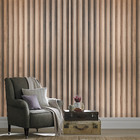 Papel De Parede Filete Amadeirado