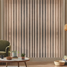 Papel De Parede Filete Amadeirado