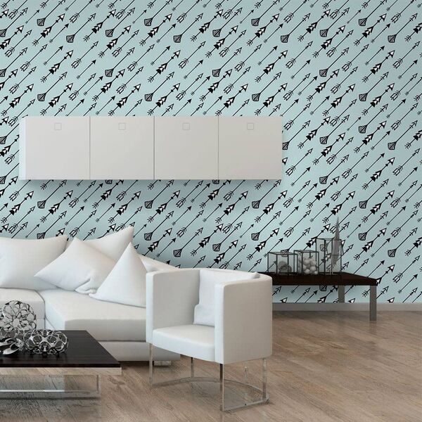 Papel De Parede Flechas - 0 50 X 3 00 Metros