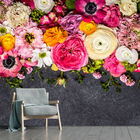 Papel De Parede Flor Rosa Floral Rosas Natureza Sala Painel -