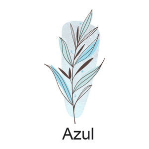 Foto de Papel De Parede Floral 110x73cm Azul Adesivo Decorativo Mod3