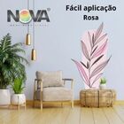 Papel De Parede Floral 110x73cm Rosa Adesivo Decorativo Mod3