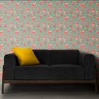 Papel De Parede Floral 1 Papel De Parede Rolo 0,51cm 10m