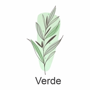 Foto de Papel De Parede Floral 70x37cm Verde Adesivo Decorativo Mod3