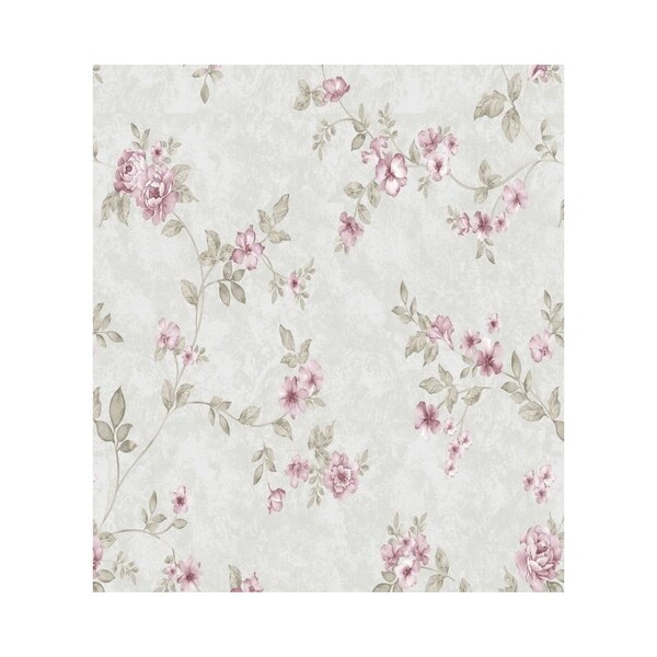 Papel De Parede Floral Adesivo Vinílico Lavável 10m