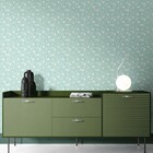 Papel De Parede Floral Arabesco Em Branco Autocolante 3mx40cm