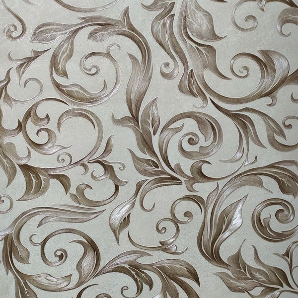 Papel De Parede Floral Bege E Marrom Leroy Merlin Los mejor apliques de pared dormitorio. papel de parede floral bege e marrom