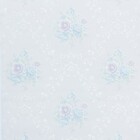 Papel De Parede Floral Lilás E Azul