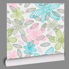 Papel De Parede - Floral Mod020 - 60x300cm