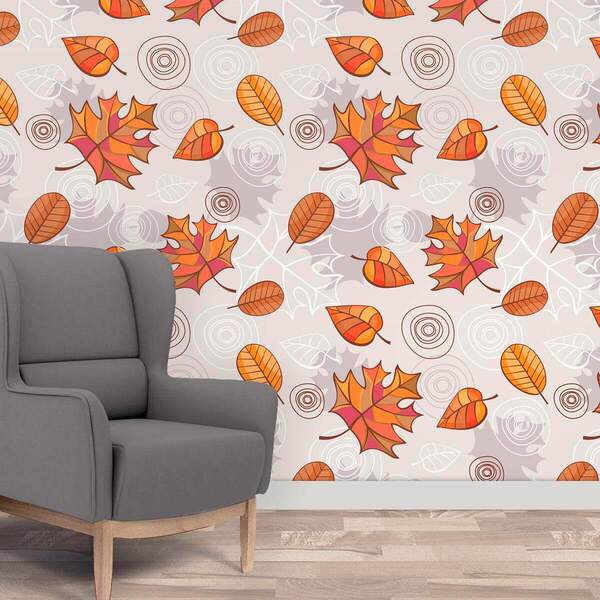 Papel De Parede - Floral Mod 001 - 60x300cm