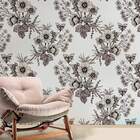 Papel De Parede - Floral Mod 075 - 60x300cm