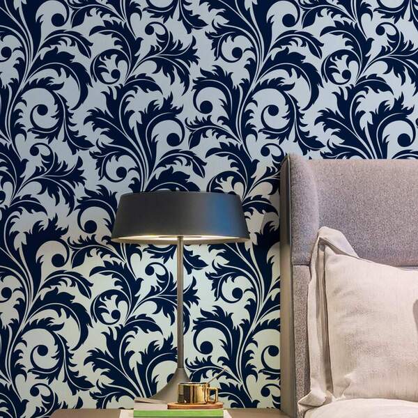 Papel De Parede - Floral Mod 114 - 60x300cm