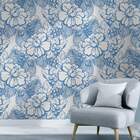 Papel De Parede Floral Modelo 049-60x300cm