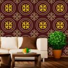 Papel De Parede Floral Modelo - 268-60x300cm