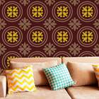 Papel De Parede Floral Modelo - 268-60x300cm