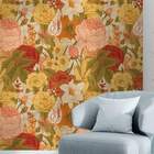 Papel De Parede Floral Modelo - 277-60x300cm