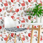 Papel De Parede Floral Para Quartos E Sala Floral Tons De Ver