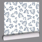 Papel De Parede Flores Abstrato Minimalista-60x300cm