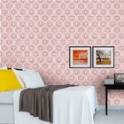 Papel De Parede Flores Geometricas - 0 50 X 2 50 Metros