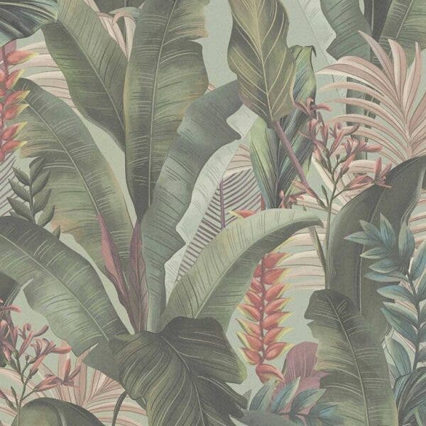 Papel De Parede Folhagem Famous Garden 394353 | Leroy Merlin